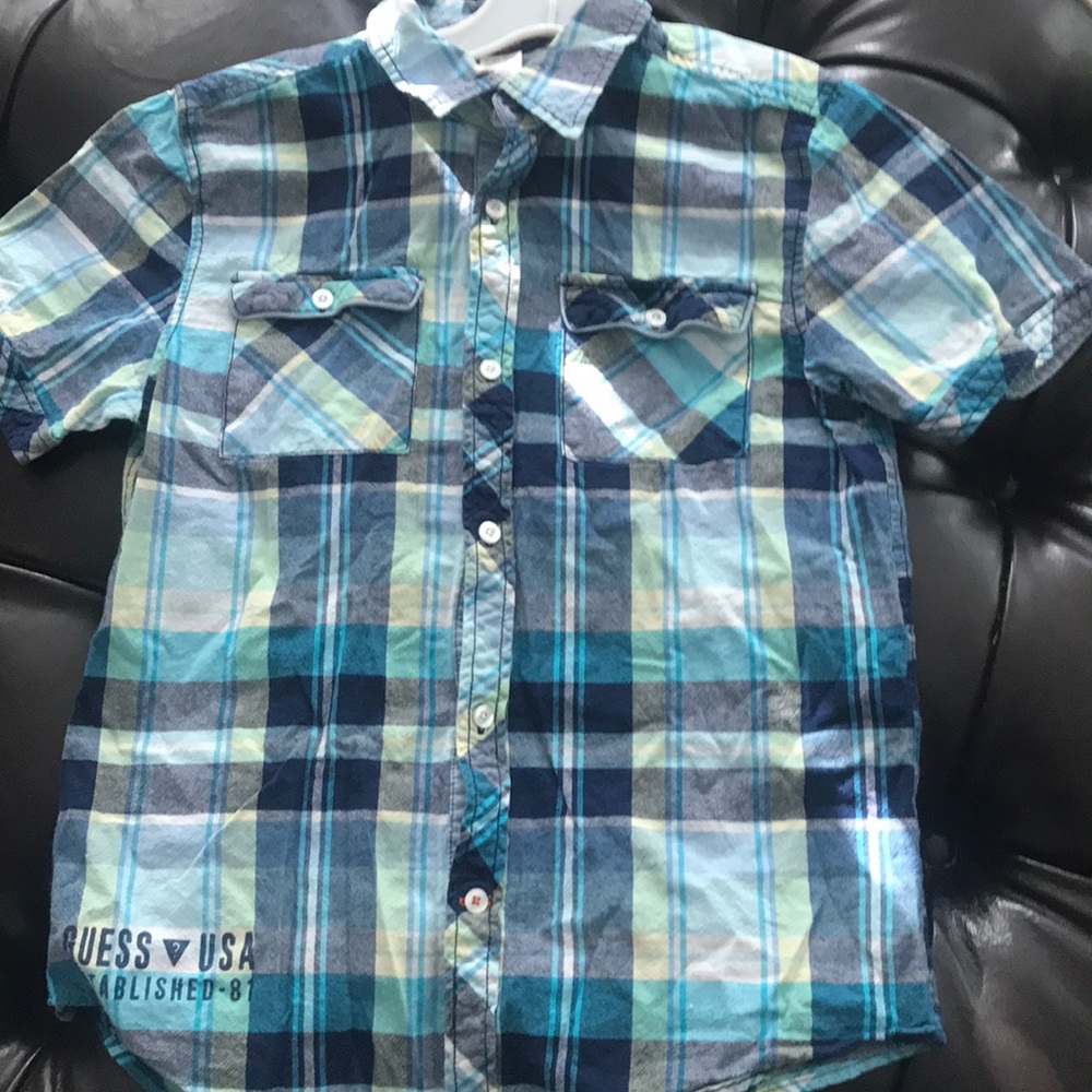 Young Men’s Guess Button Up